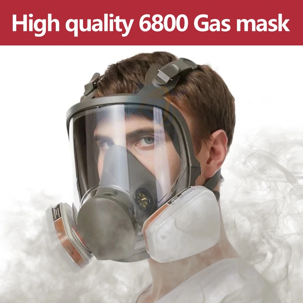 Dust Mask Construction - 6800 anti-sis gaz maskesi endüstriyel boya
