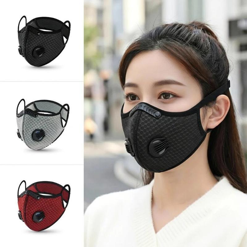 Anti Pollution Mask - 【Yeniden Kullanılabilir, Hava Alan, File Yüz